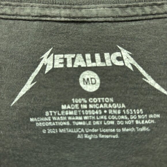 Metallica 4 Horsemen Kill em All Heavy Metal Band T-Shirt M - Picture 4 of 4